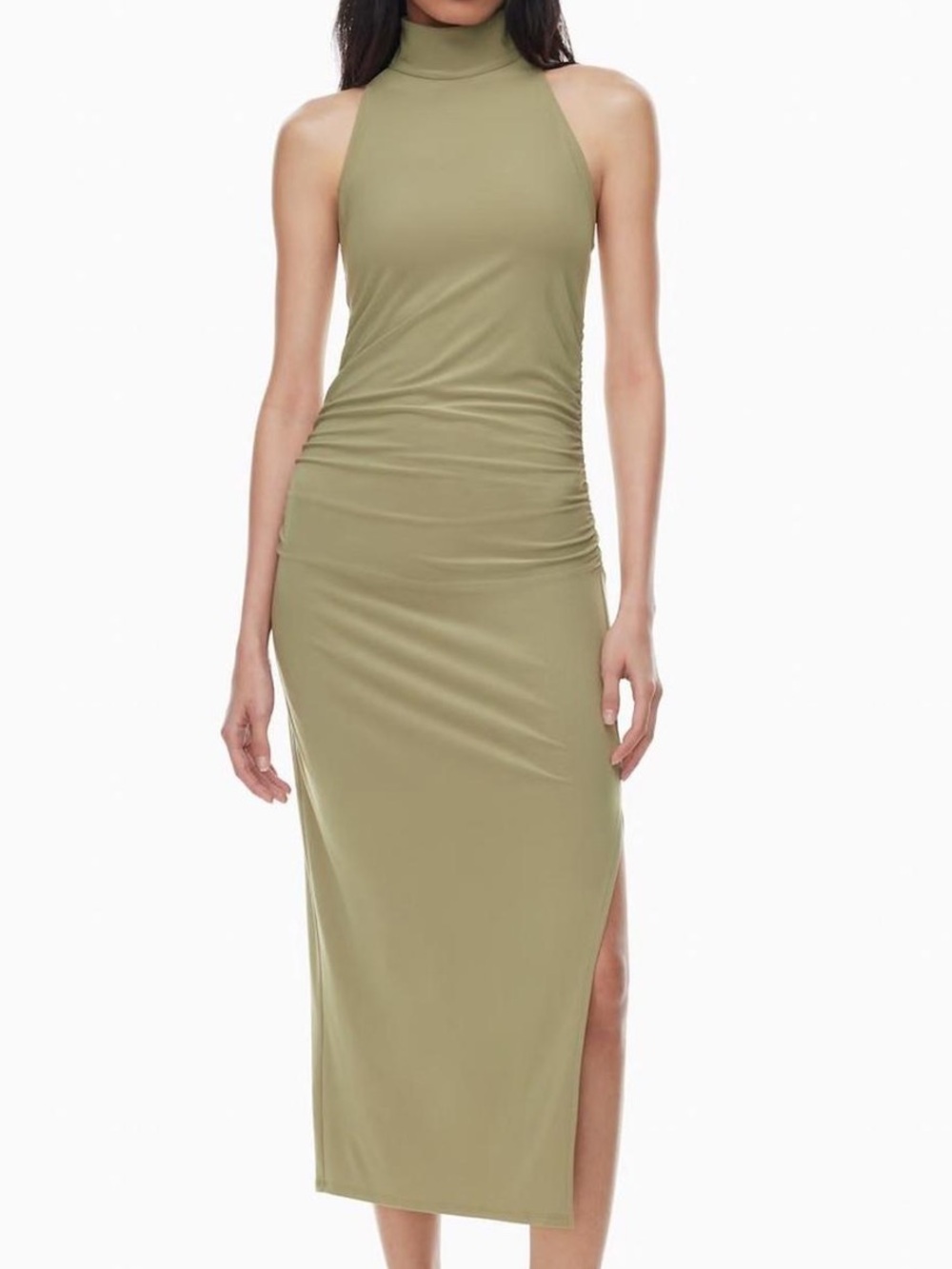 Aritzia Wilfred Halter Dress